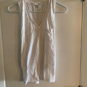 Bundle of 3 Madewell whisper thin v neck tanks